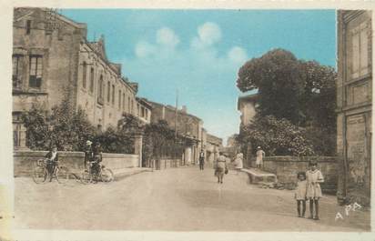 CPA FRANCE 32 " Samantan, rue du Maquis "