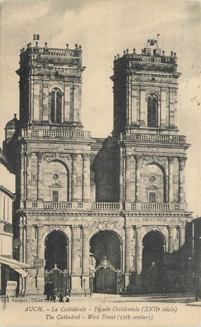 CPA FRANCE 32 " Auch, Cathédrale "