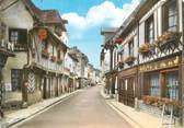 14 Calvado CPSM FRANCE 14 " Orbec, Hôtel de l'Equerre, rue Grande "