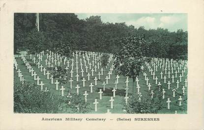 CPA FRANCE 92 " Suresnes, cimetière militaire américain "