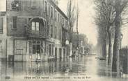 92 Haut De Seine CPA FRANCE 92 " Courbevoie " / INONDATIONS 1910