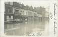 CARTE PHOTO FRANCE 92 " Courbevoie, place du port " / INONDATIONS 1910