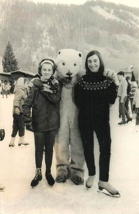 CARTE PHOTO FRANCE 74 "La Clusaz" OURS