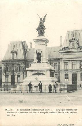 CPA FRANCE 08 "Sedan, monument aux morts, guerre de 1870"
