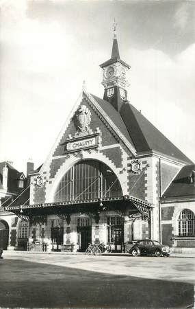 CPSM FRANCE 02 "Chauny, la gare"