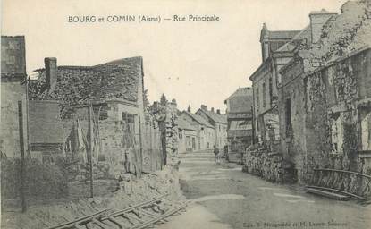 CPA FRANCE 02 "Bourg et Comin"