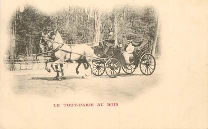 CPA FRANCE 75016 "Paris, Bois de Boulogne"