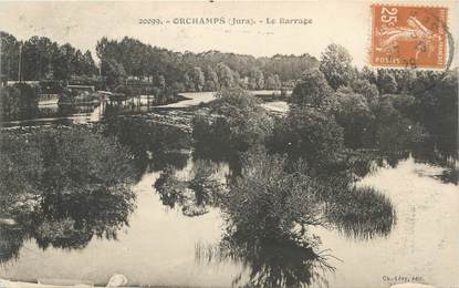 CPA FRANCE 39 "Orchamps, le barrage"