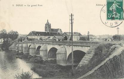 CPA FRANCE 39 "Dole, le grand pont"