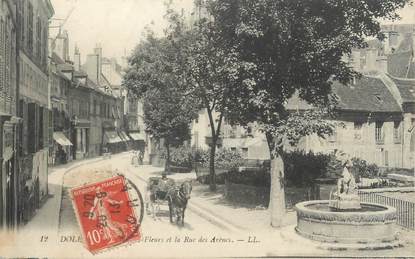 CPA FRANCE 39 "Dole, rue des Arènes"