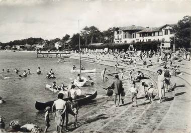 CPSM FRANCE 40 "Hossegor, plage du bord du lac"