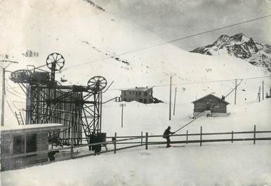 CPSM FRANCE 38 "Alpe du Mont de Lans, le teleski de la vallée blanche"