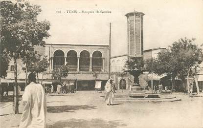 CPA TUNISIE "Tunis, la mosquée"