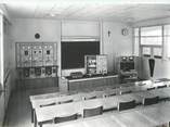 35 Ille Et Vilaine CPSM FRANCE 35 "Cancale, école maritime, les Rimains, amphithéâtre de physique électricité"