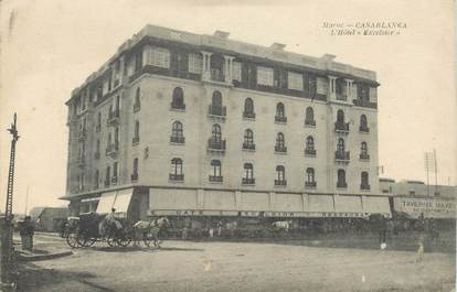 CPA MAROC "Casablanca, Hotel Excelsior"