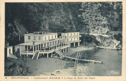 CPA ALGERIE "Philippeville, Etablissement Miramar"