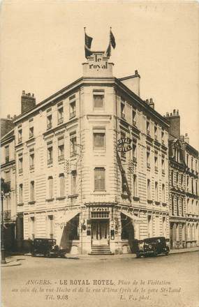 CPA FRANCE 49 "Angers, le royal hôtel, place de la visitation"