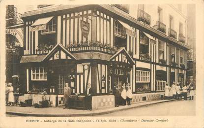 CPA FRANCE 76 "Dieppe, auberge de la Sole Dieppoise"