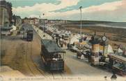 85 Vendee CPA FRANCE 85 "Les Sables d'Olonne, le remblai et la plage" / TRAMWAY