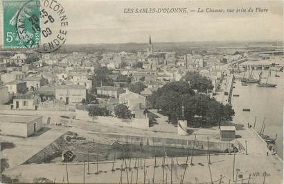 CPA FRANCE 85 "Les Sables d'Olonne, la Chaume"