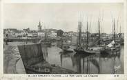 85 Vendee CPSM FRANCE 85 "Les Sables d'Olonne, le port vers la Chaume" / BATEAU