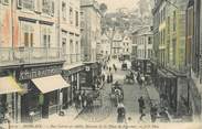 29 Finistere CPA FRANCE 29 "Morlaix, rue Carnot et vieilles maisons de la place de Viarmes"