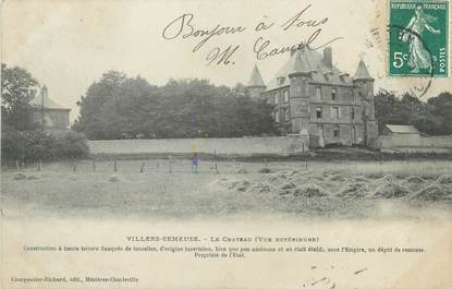 CPA FRANCE 08 "Villers Semeuse, le château"