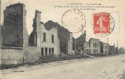 CPA FRANCE 08 "Givonne, la grande rue"