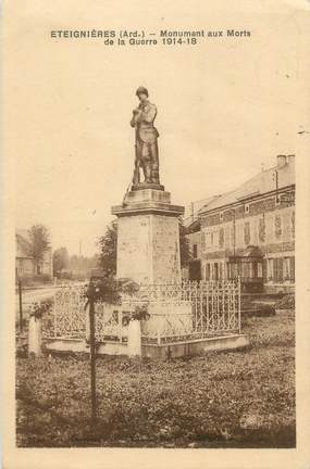 CPA FRANCE 08 "Eteignières, monument aux morts"