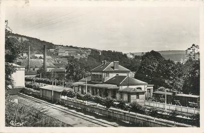 CPSM FRANCE 08 "Fumay, la gare"