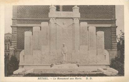 CPA FRANCE 08 "Rethel, le monument aux morts"