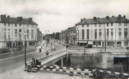 CPSM FRANCE 08 "Rethel, le pont sur l'Aisne, rue Gambetta"