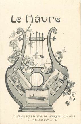 CPA FRANCE 76 "Le Havre, festival de musique"