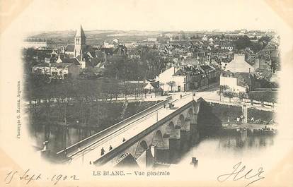 CPA FRANCE 36 "Le Blanc, vue générale"