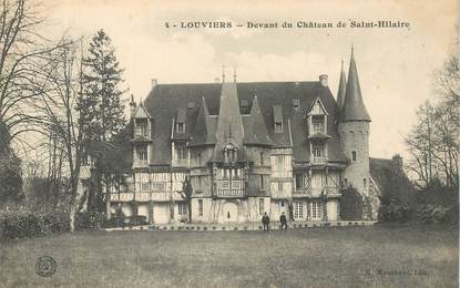 CPA FRANCE 27 "Louviers, le chateau de Saint Hilaire"
