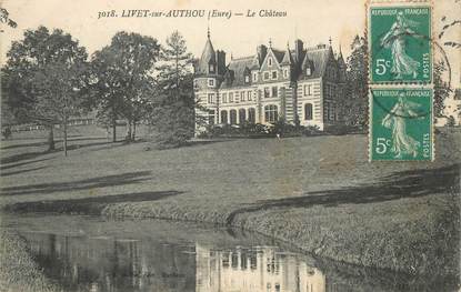 CPA FRANCE 27 "Livet sur Authon, le chateau"