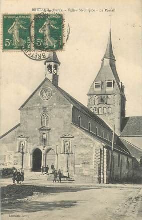 CPA FRANCE 27 "Breteuil, Eglise Saint Sulpice"