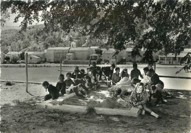 / CPSM FRANCE 06 "Andon, colonie de vacances de Cagnes sur Mer"