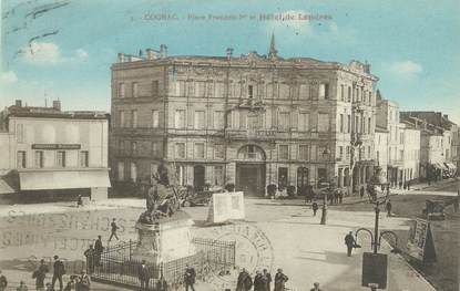 CPA FRANCE 16 "Cognac, place François 1er et hôtel de Londres"