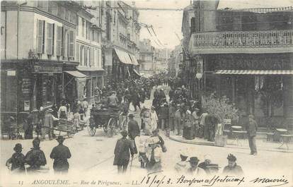 CPA FRANCE 16 "Angoulême, rue de Périgueux"