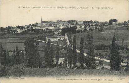 CPA FRANCE 82 "Montclar de Quercy, vue générale"