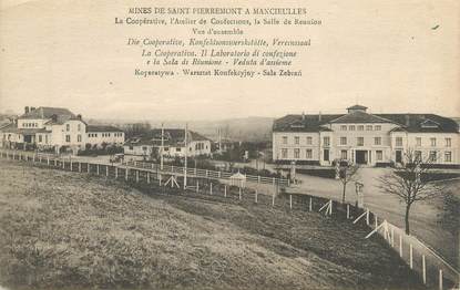 / CPA FRANCE 54 "Mines de Saint Pierremont à Mancieulles" / MINES