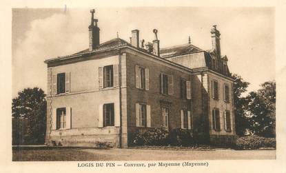 / CPA FRANCE 53 "Contest par Mayenne, Logis du Pin"