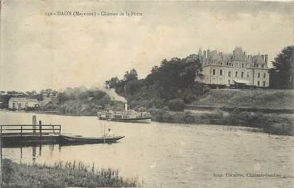 / CPA FRANCE 53 "Daon, château de la Porte"