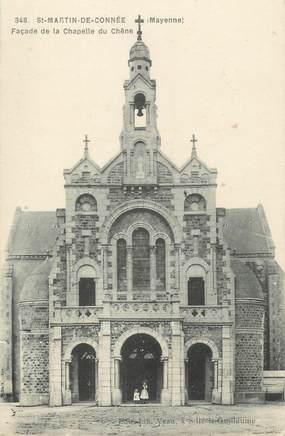 / CPA FRANCE 53 "Saint Martin de Connée, façade de la chapelle du chêne"