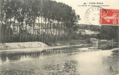 CPA FRANCE 95 "L'Isle Adam, les bords de l'Oise"