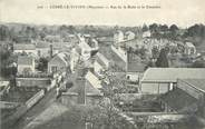 53 Mayenne / CPA FRANCE 53 "Cossé le Vivien, rue de la Butte et le cimetière"