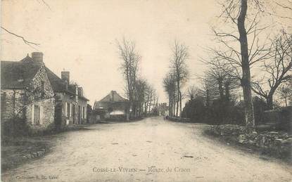 / CPA FRANCE 53 "Cossé le Vivien, route de Craon"