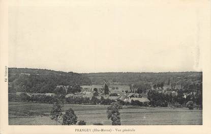 / CPA FRANCE 52 "Prangey, vue générale "