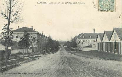 / CPA FRANCE 52 "Langres, caserne Turenne"